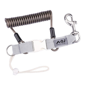 AOI Coil Lanyard with Bolt Snap