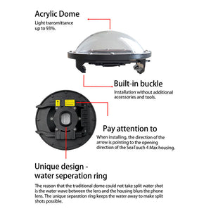 Divevolk Dome Lens For Seatouch 4 Max